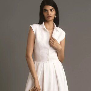 Reformation Prim Linen Midi Dress